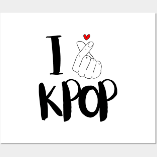 I Love K-Pop Posters and Art